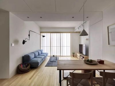香格里拉100平米三居室日式风格风格装修效果图